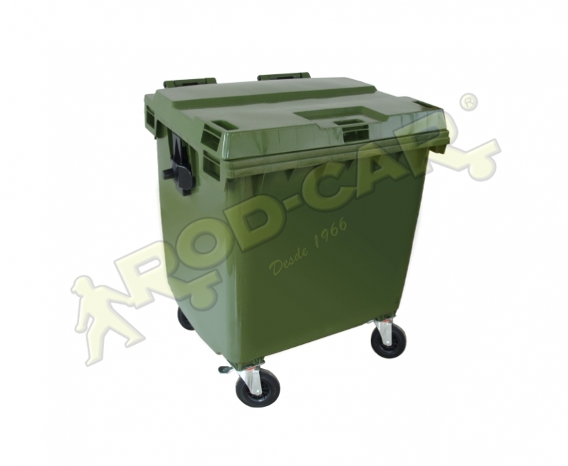 CONTENTOR PLÁSTICO 660L SEM PEDAL