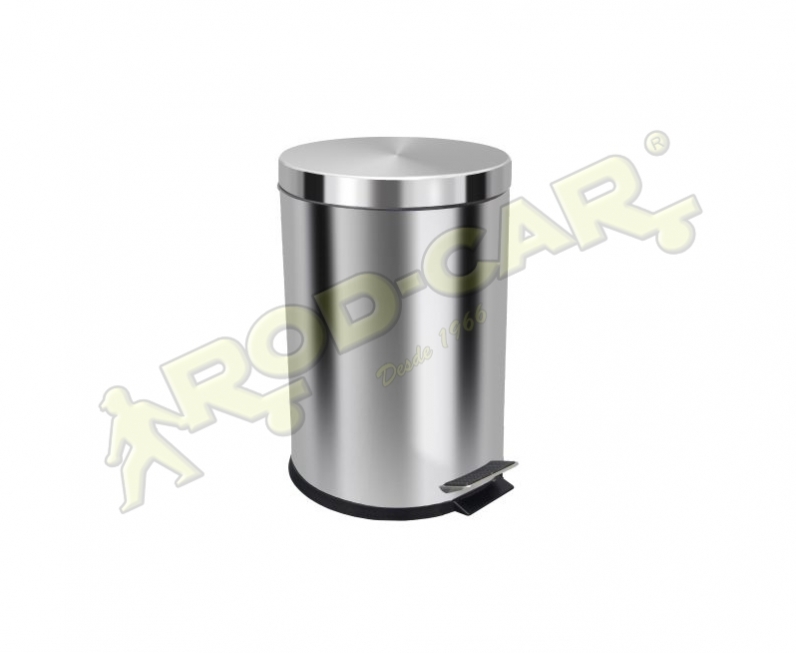LIXEIRA COM PEDAL 20L INOX