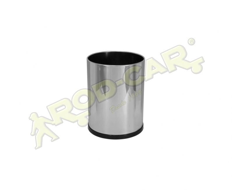 LIXEIRA SEM TAMPA 13,5L INOX