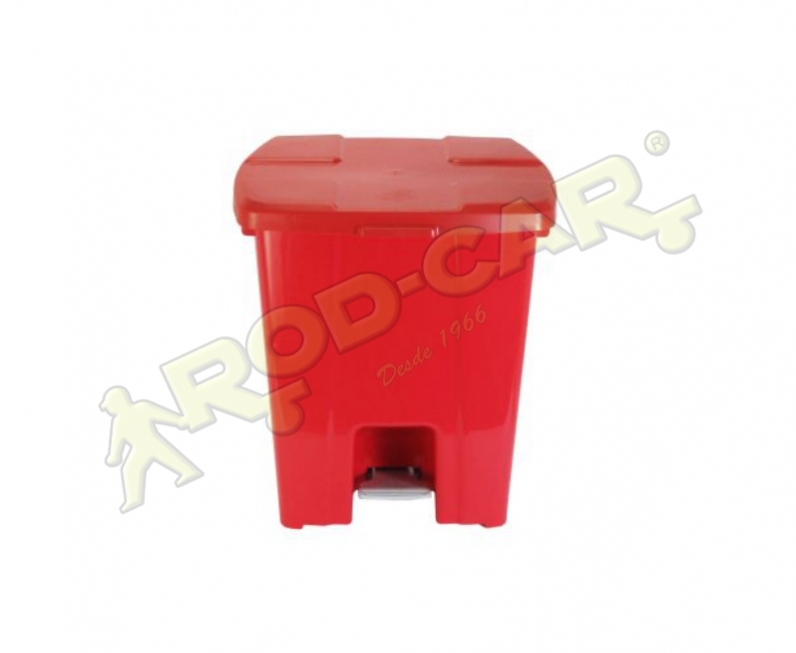 LIXEIRA COM PEDAL 30L CORES DIVERSAS