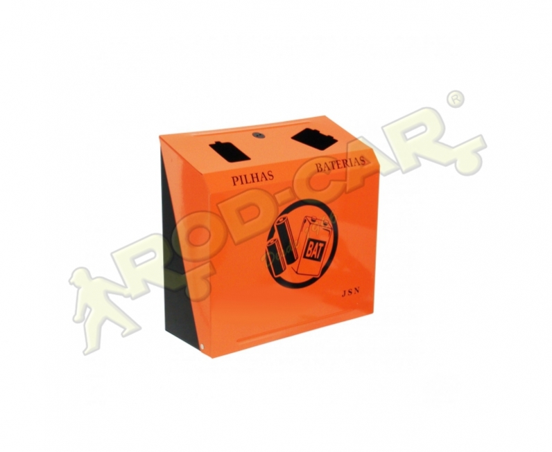 SUPORTE PARA DESCARTE DE PILHAS