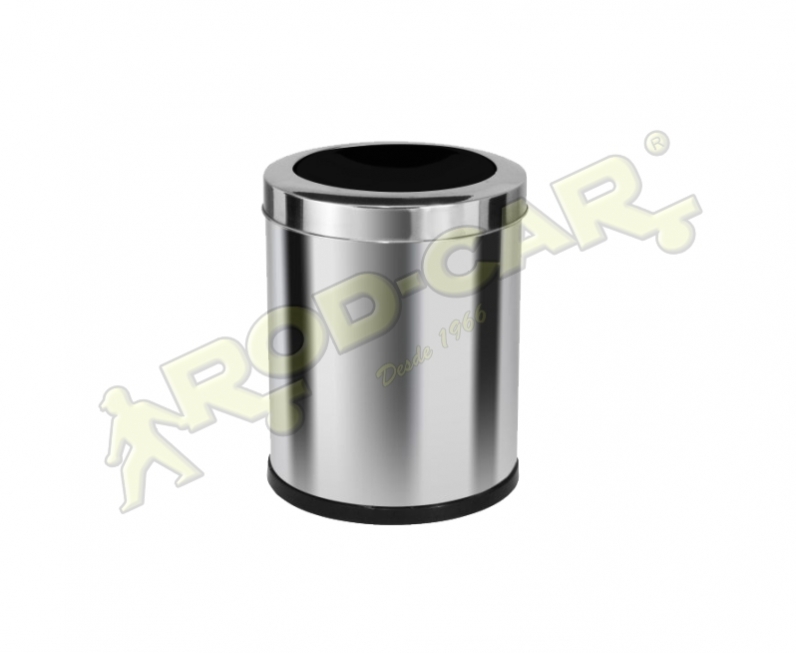 LIXEIRA EM INOX 13,5L