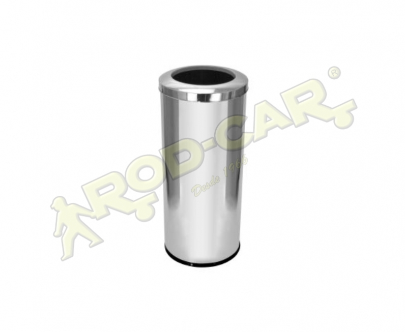 LIXEIRA COM ARO 50L INOX
