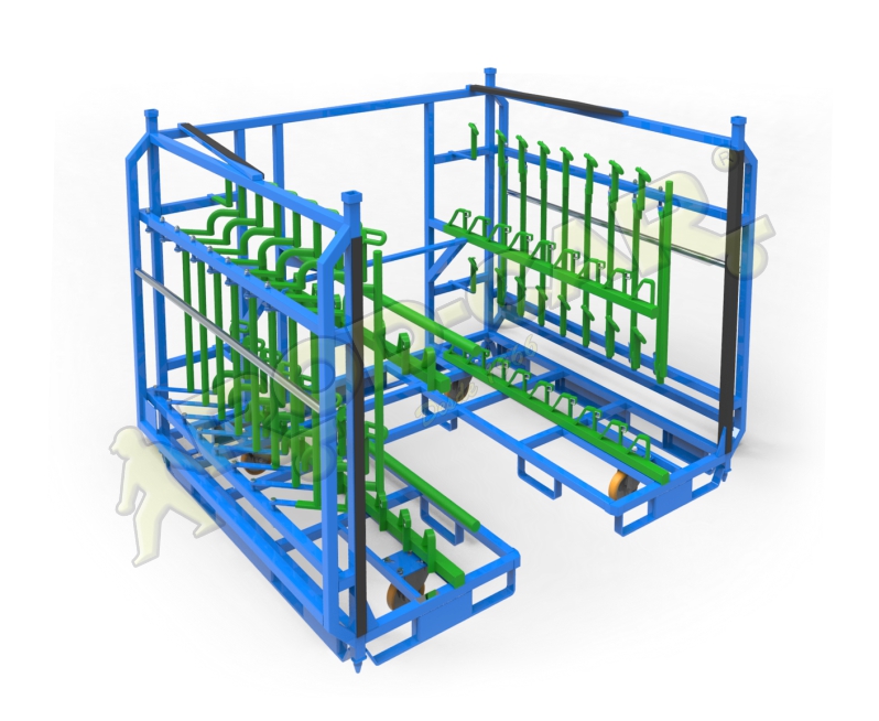 RACK PARA TRANSPORTE DE PARA-CHOQUE DIANTEIRO