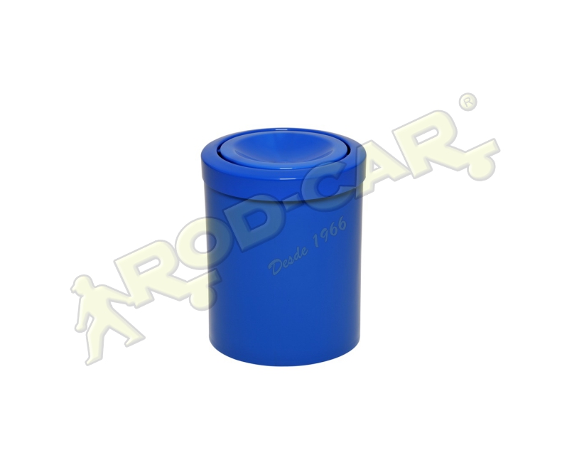 LIXEIRA COM TAMPA MEIA ESFERA 12L CORES DIVERSAS