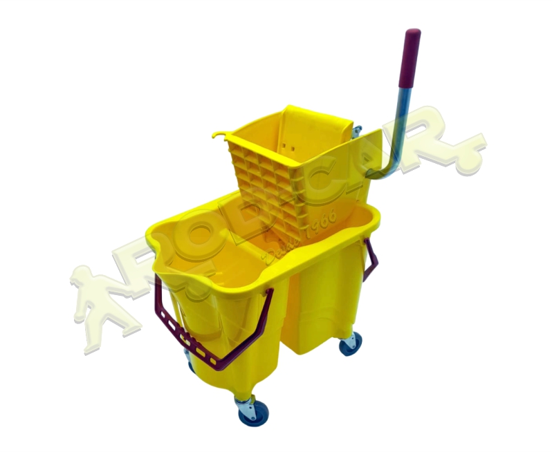 PJ L8 W1 BALDE PLASTICO DE LIMPEZA COM ESPREMEDOR