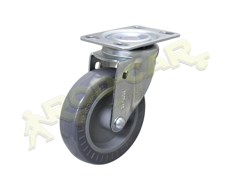Rodízio Giratório GLR 310 BP – Linha Leve com Roda de Borracha