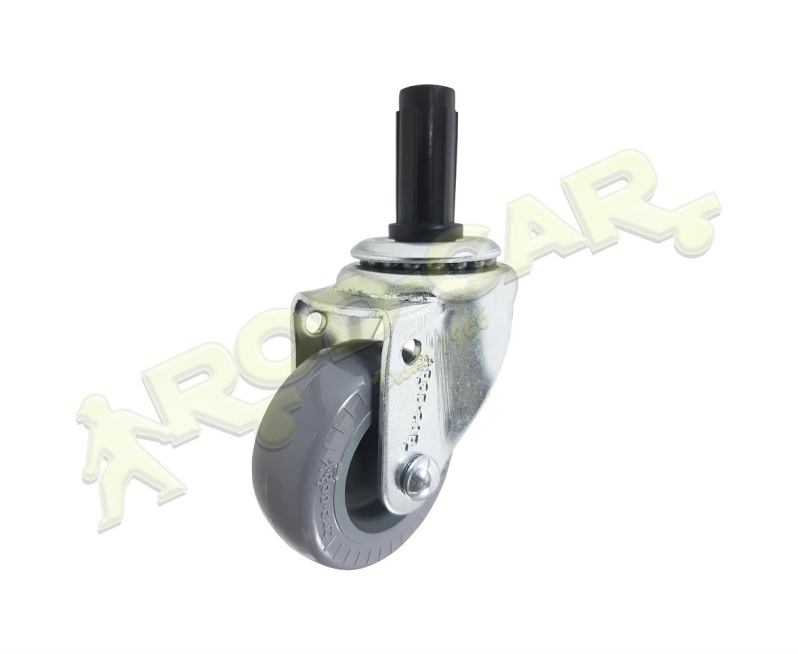 Rodízio Giratório GELS 210 BP – Linha Leve com Roda de Borracha