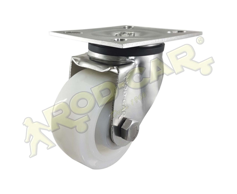 Rodízio Giratório GIRX 42 NK – Linha Intermediária em Aço Inox