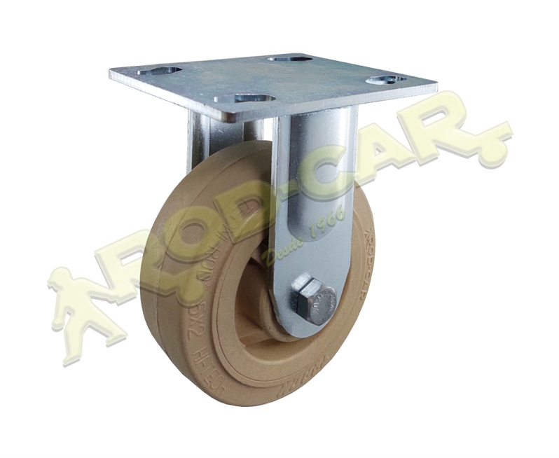 Rodízio Fixo FSR 52 NNVK – Linha Standard Rod-Car com Nylon e Fibra de Vidro