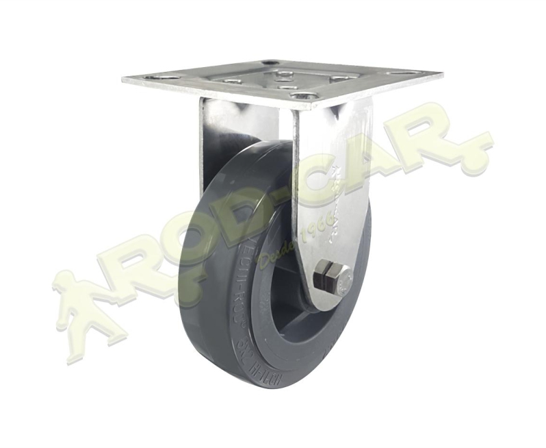 Rodízio Fixo FMRX 62 BPK – Linha Média Reforçada em Aço Inoxidável